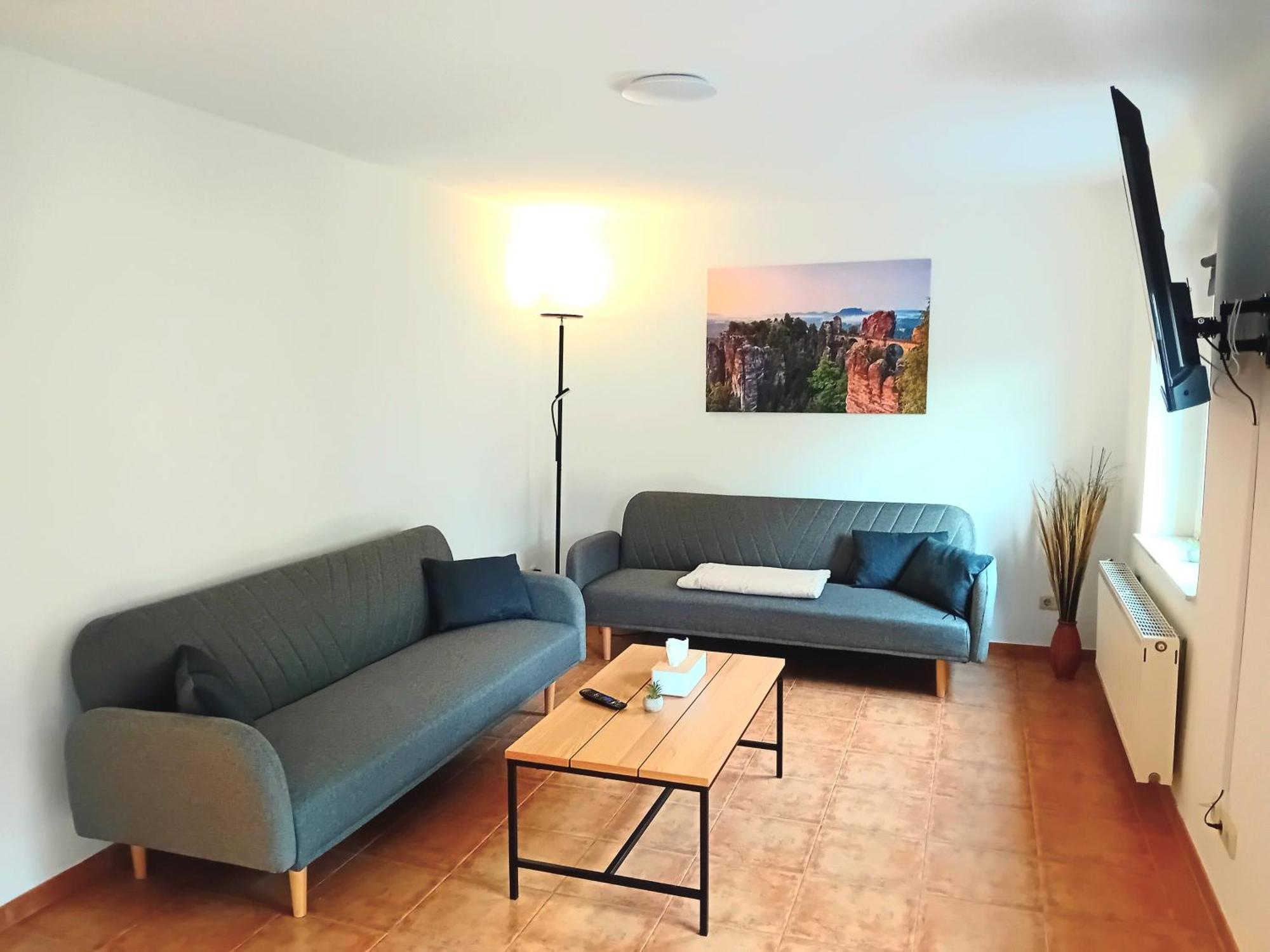 Ferienwohnung Zum Dorfladen Rathen Luaran gambar